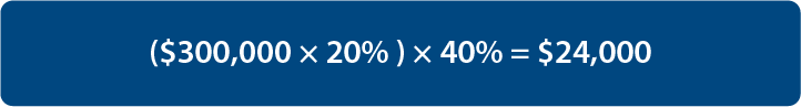 Calculating OPE dealerships yearly return