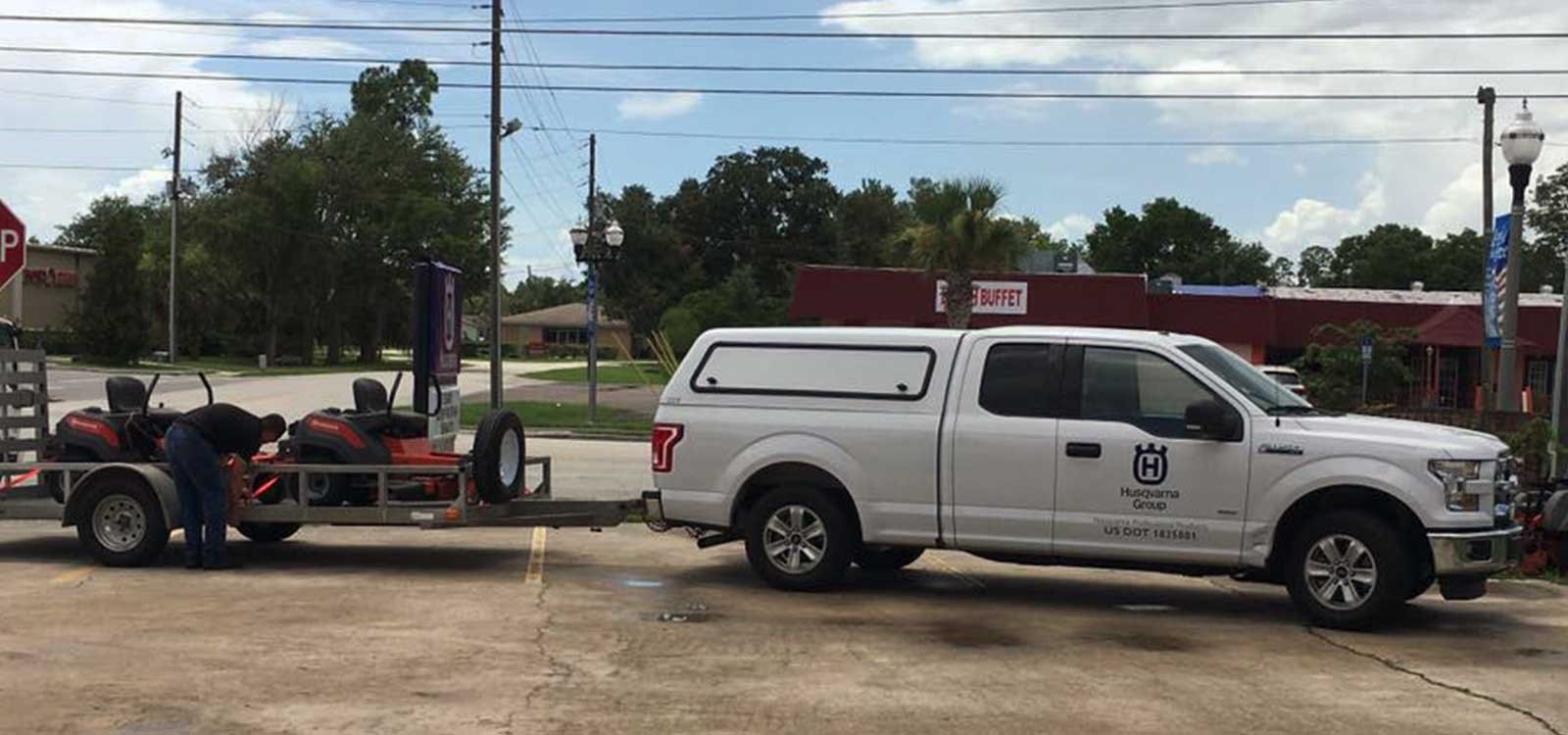 DeBary Mower & Repair Truck