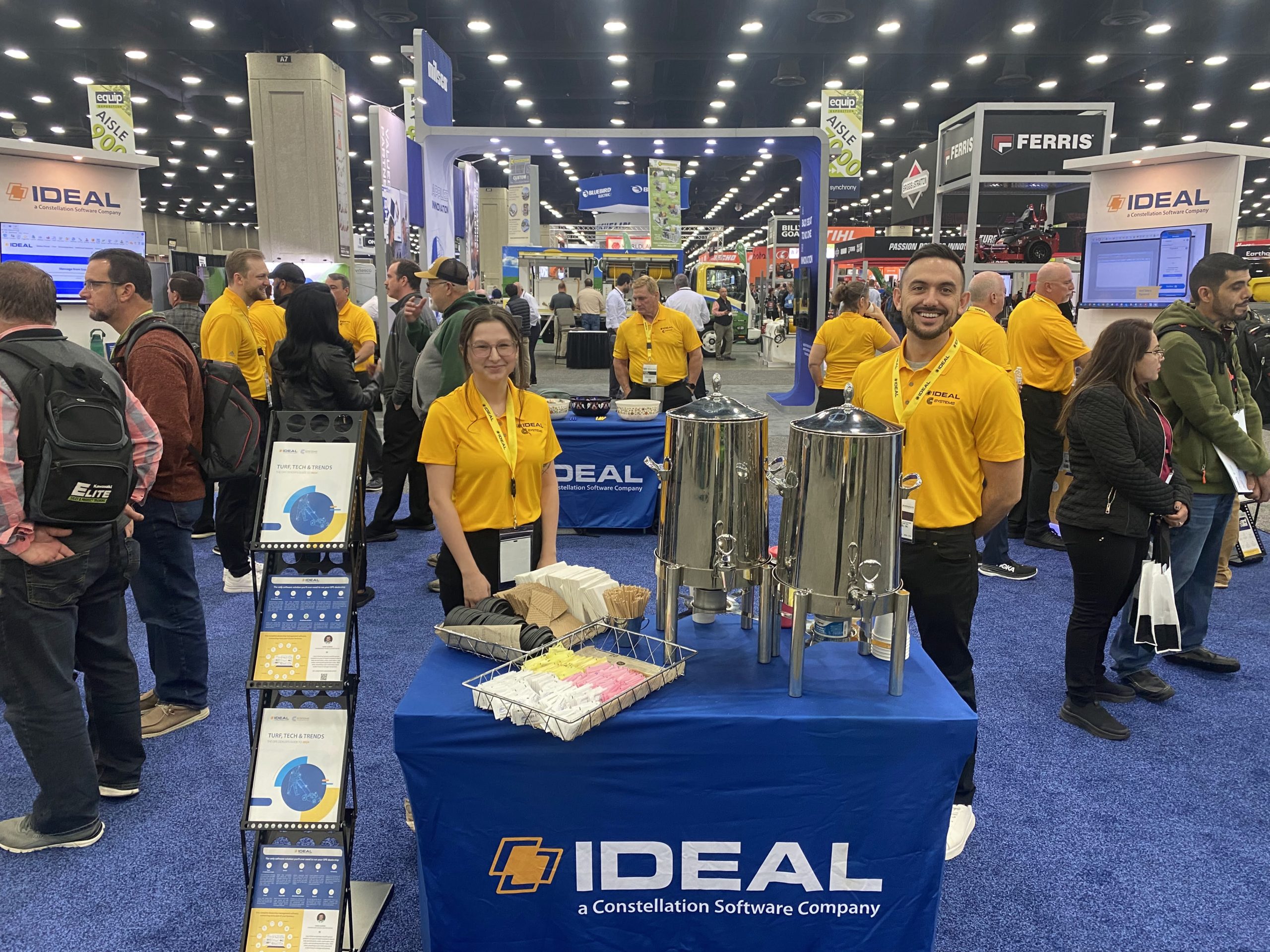 Ideal Team at Equip Expo