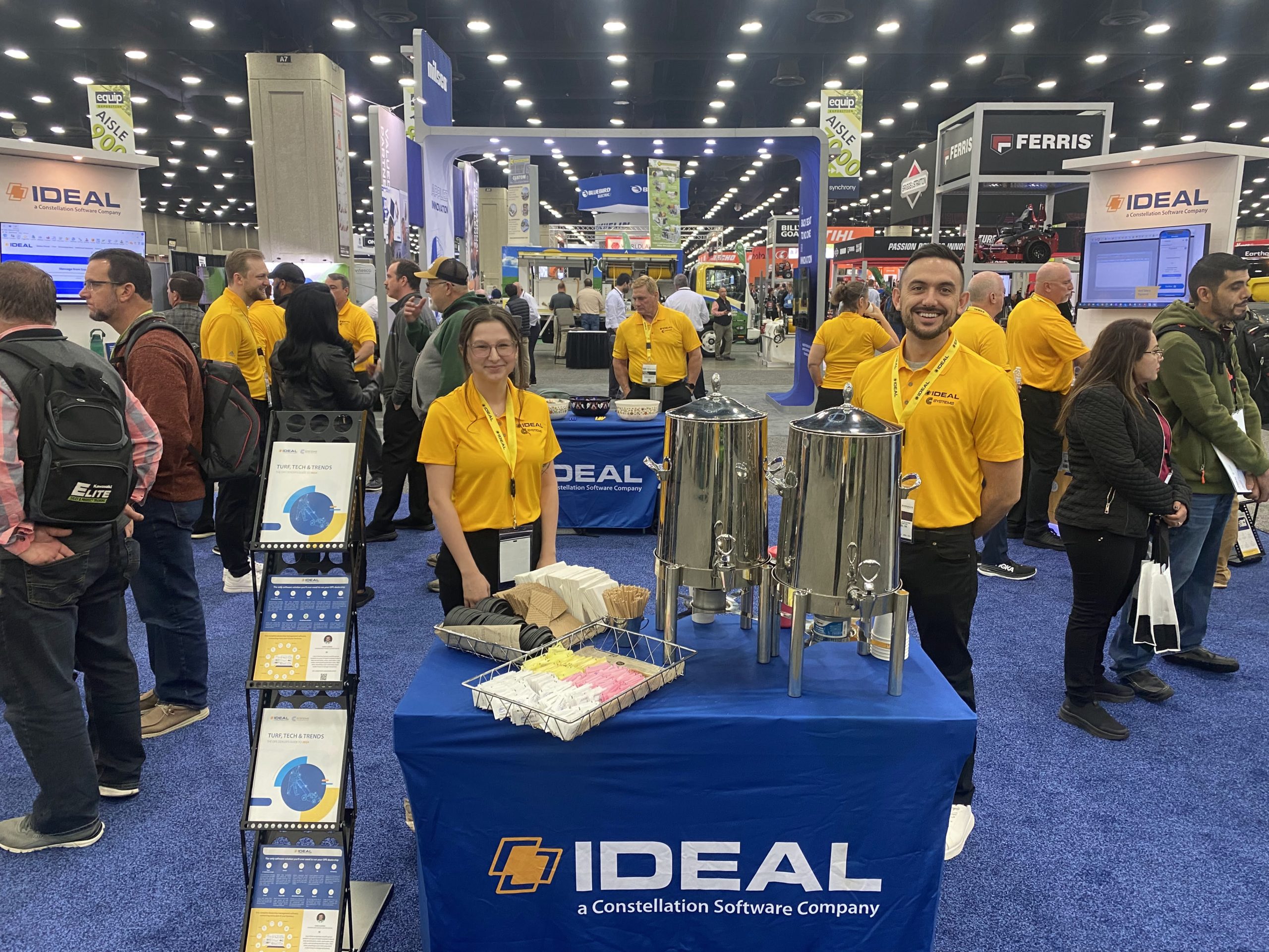 Ideal Team at Equip Expo