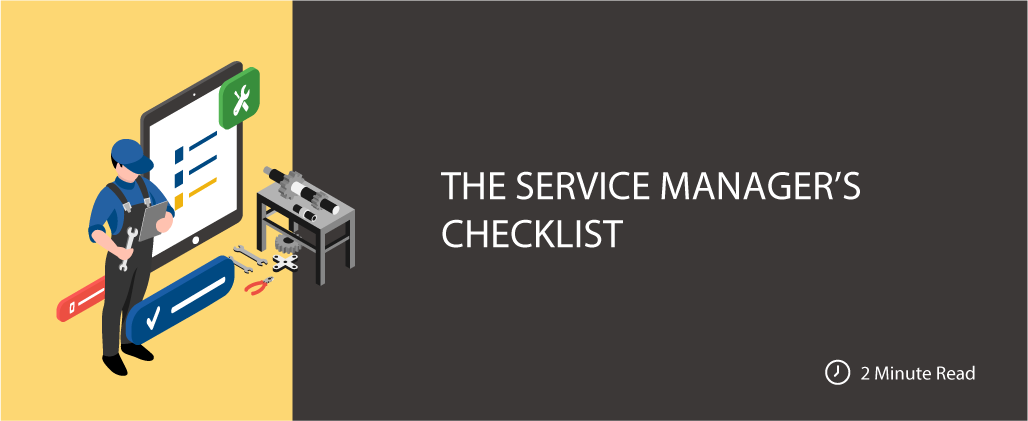 service checklist blog banner