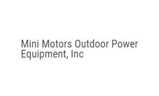 Mini Motors Outdoor Power Equipment